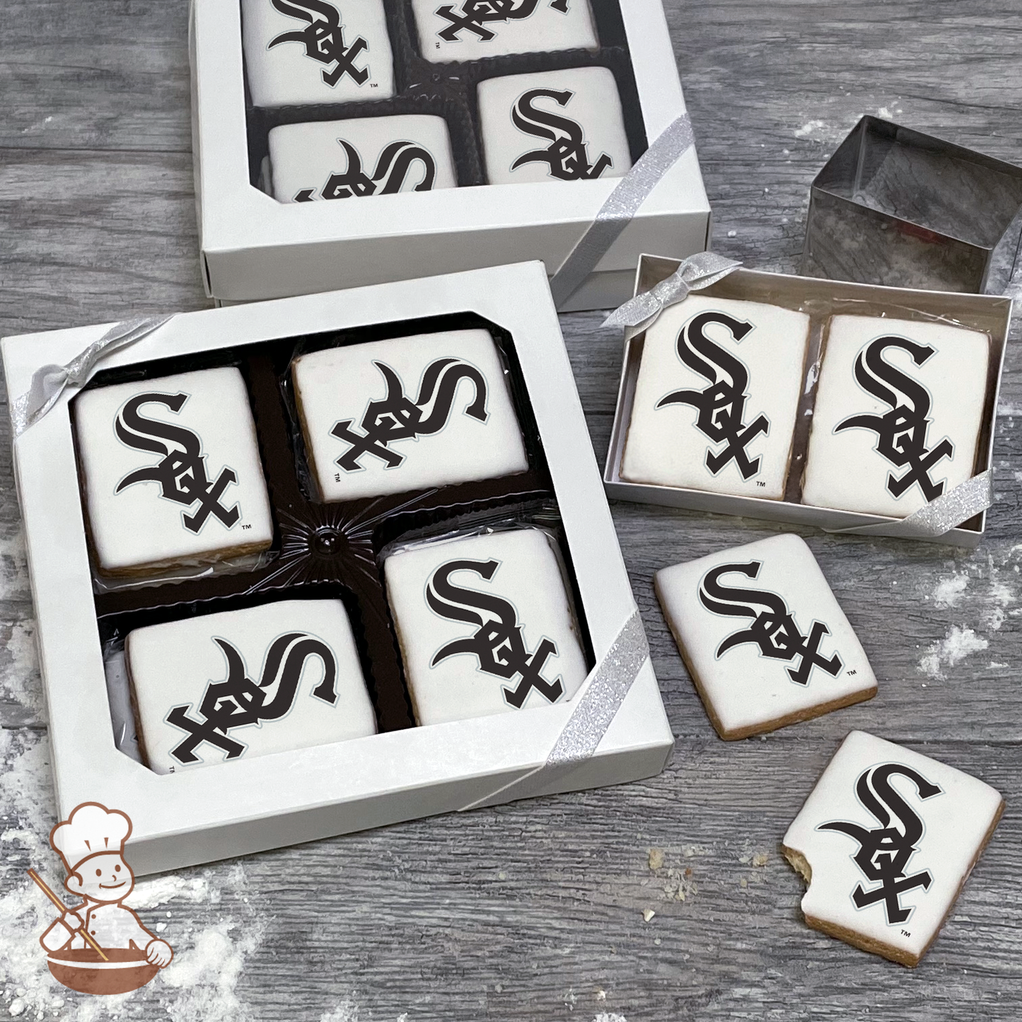 MLB Chicago White Sox Cookie Gift Box (Rectangle)