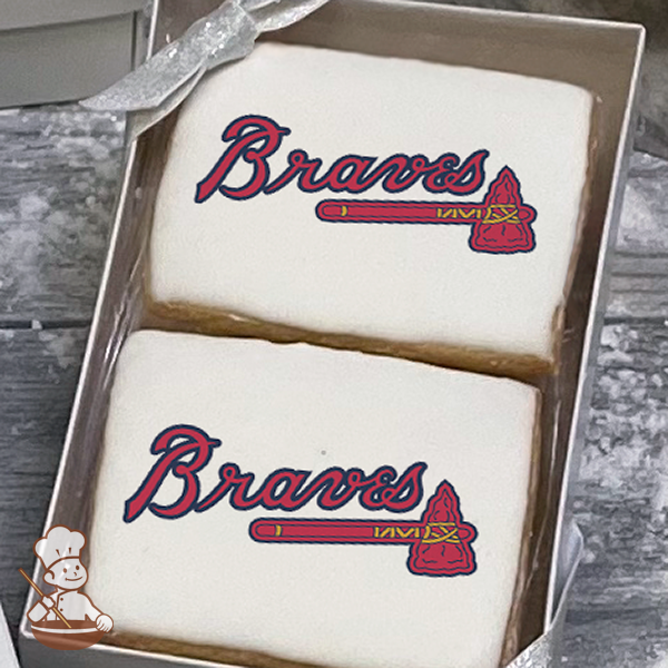 MLB Atlanta Braves Cookie Gift Box