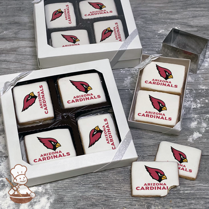 NFL Arizona Cardinals Cookie Gift Box (Rectangle)