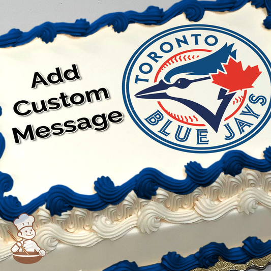 MLB Toronto Blue Jays Photo Cake