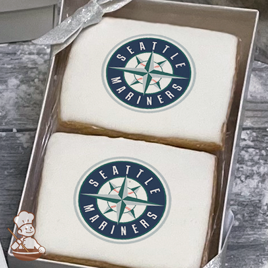 MLB Seattle Mariners Cookie Gift Box (Rectangle)