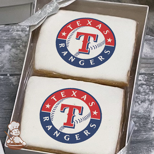 MLB Texas Rangers Cookie Gift Box (Rectangle)