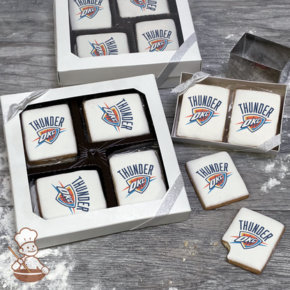 NBA Oklahoma City Thunder Cookie Gift Box (Rectangle)