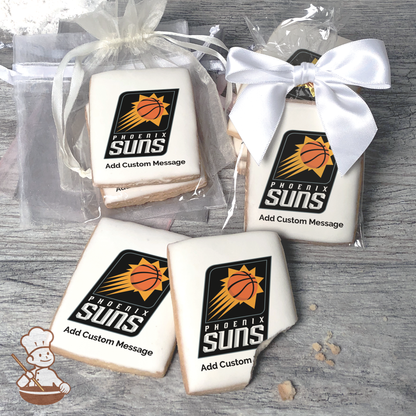 NBA Phoenix Suns Custom Message Cookies (Rectangle)