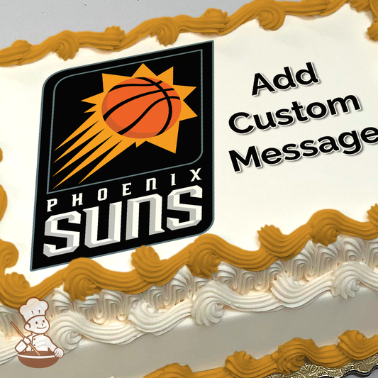 NBA Phoenix Suns Photo Cake