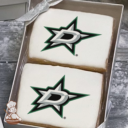 NHL Dallas Stars Cookie Gift Box (Rectangle)