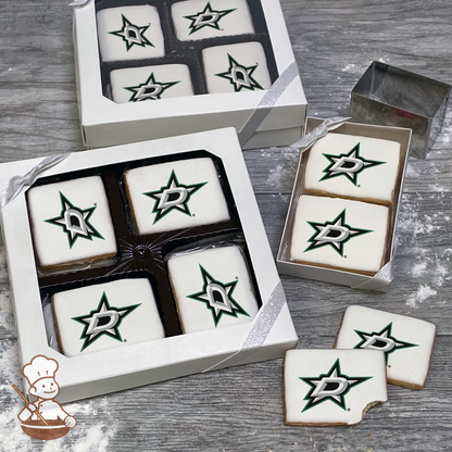 NHL Dallas Stars Cookie Gift Box (Rectangle)