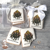 Marvels Avengers Infinity War Heroic Custom Message Cookies (Rectangle)
