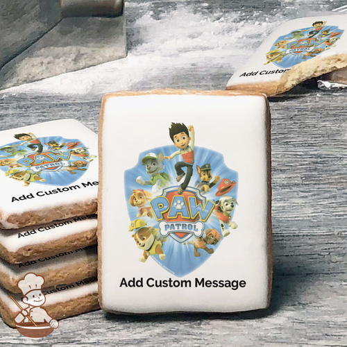 PAW Patrol Yelp for Help Custom Message Cookies (Rectangle)