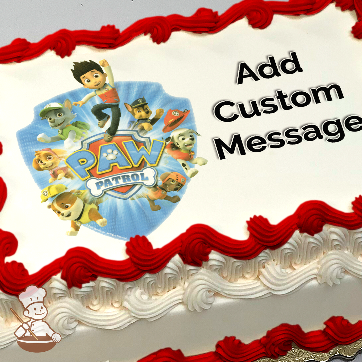 PAW Patrol Yelp for Help Photo Cake