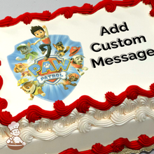 Load image into Gallery viewer, PAW Patrol Yelp for Help Photo Cake