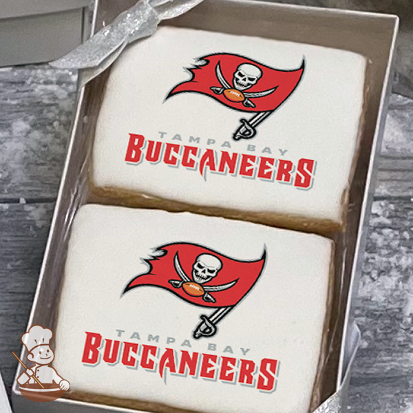 NFL Tampa Bay Buccaneers Cookie Gift Box Freedom Bakery