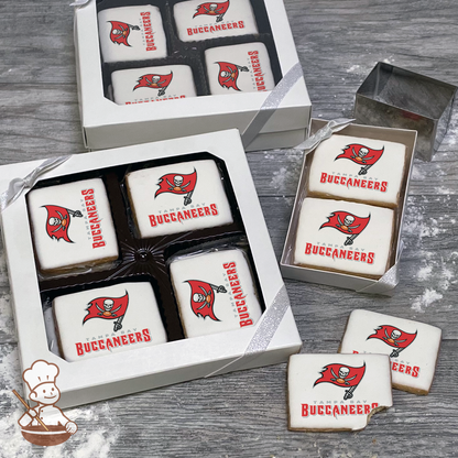 NFL Tampa Bay Buccaneers Cookie Gift Box (Rectangle)