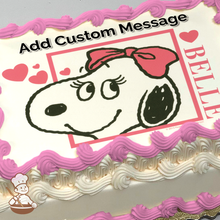 Load image into Gallery viewer, Peanuts Belle Photo Cake