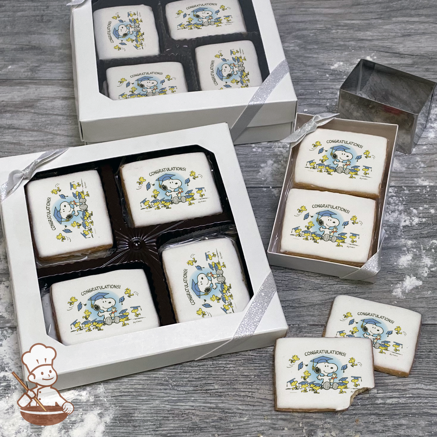 Peanuts Congradulations Cookie Gift Box (Rectangle)