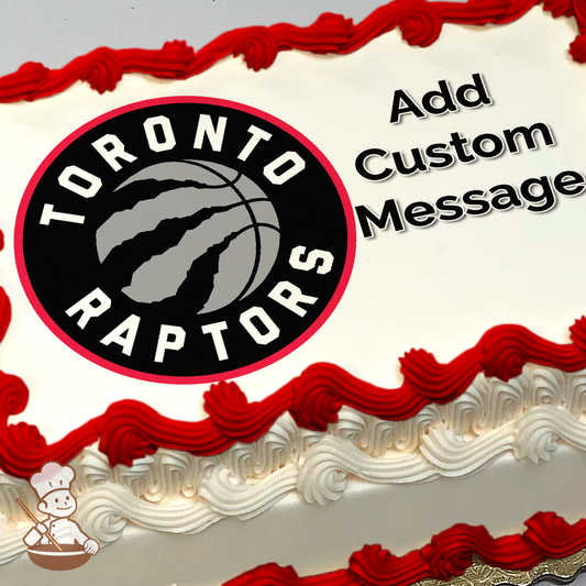 NBA Toronto Raptors Photo Cake