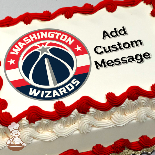 NBA Washington Wizards Photo Cake