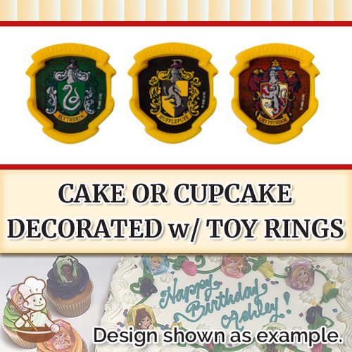 Harry Potter Hogwarts House Rings (free design)