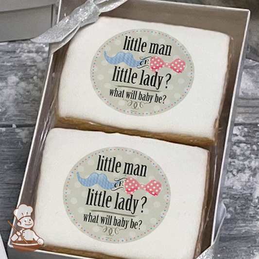 Little Man or Little Lady Cookie Gift Box (Rectangle)
