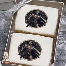 Load image into Gallery viewer, Batman v Superman Dawn of Justice Diana Prince Cookie Gift Box (Rectangle)