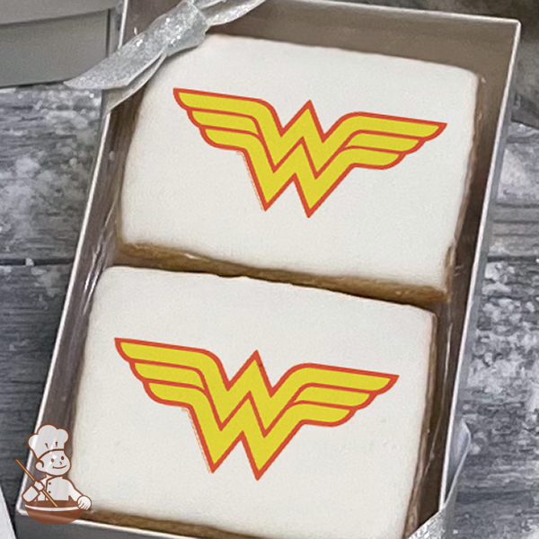 Wonder Woman Cookie Gift Box (Rectangle)