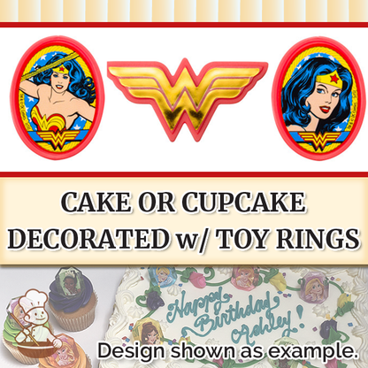 Wonder Woman Amazing Amazon Rings (free design)