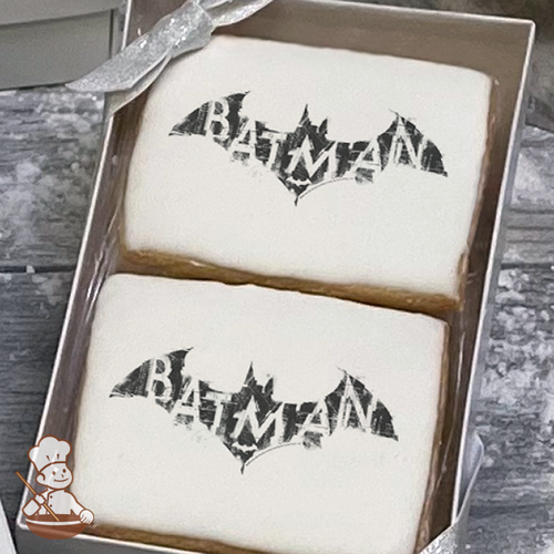 Batman Logo Cookie Gift Box (Rectangle)