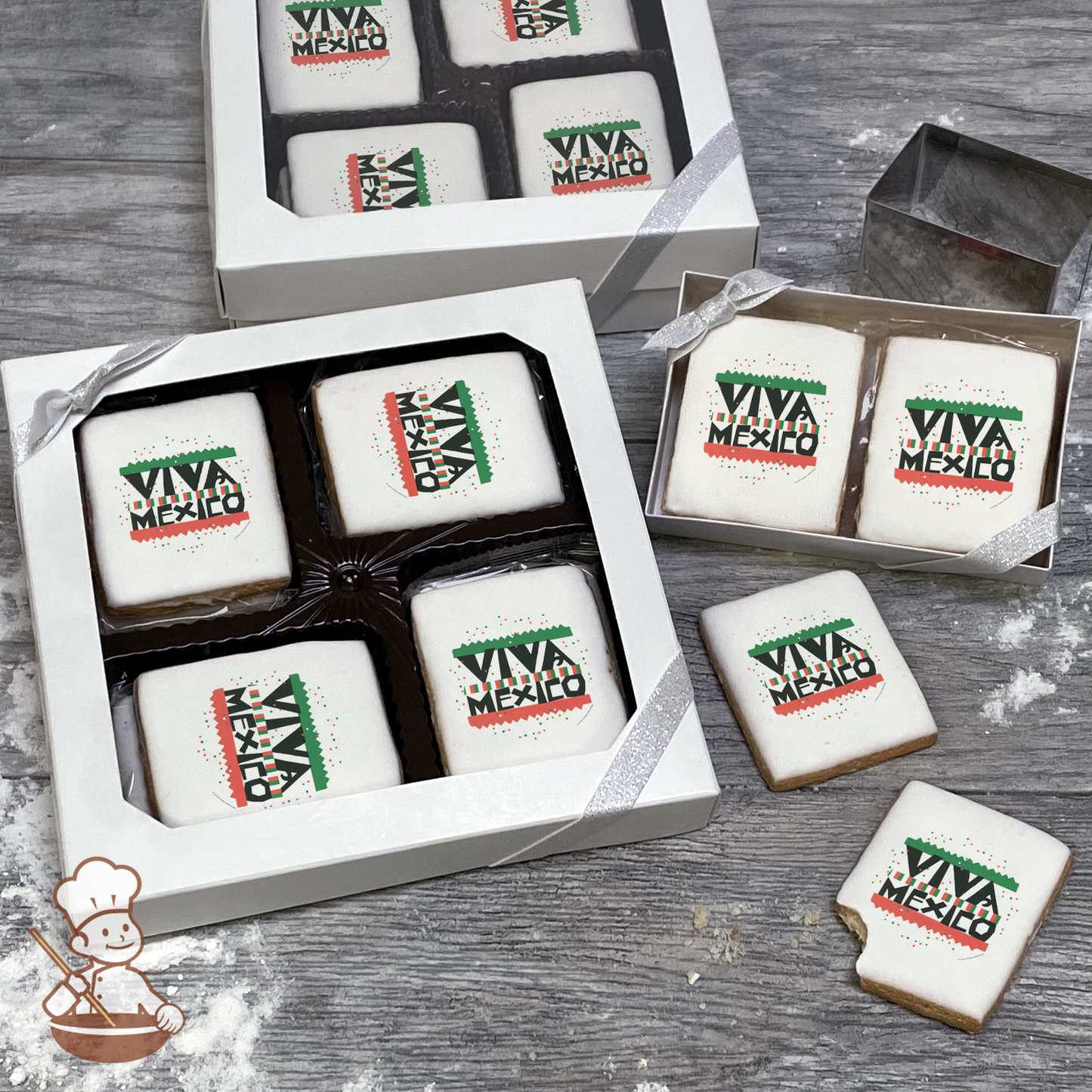 Viva Mexico Cookie Gift Box (Rectangle)