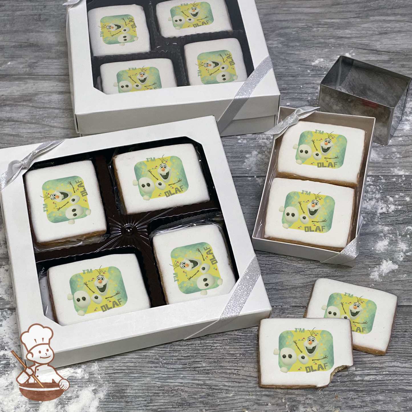 Frozen Im Olaf Cookie Gift Box (Rectangle)