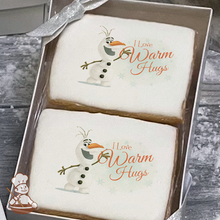 Load image into Gallery viewer, Frozen Olaf I Love Warm Hugs Cookie Gift Box (Rectangle)