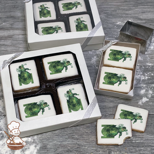 Justice League Green Lanterns Light Cookie Gift Box (Rectangle)