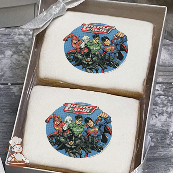 Justice League Cry For Justice Cookie Gift Box (Rectangle)