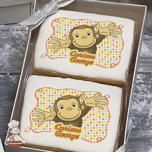 Curious George Lets Celebrate Cookie Gift Box (Rectangle)