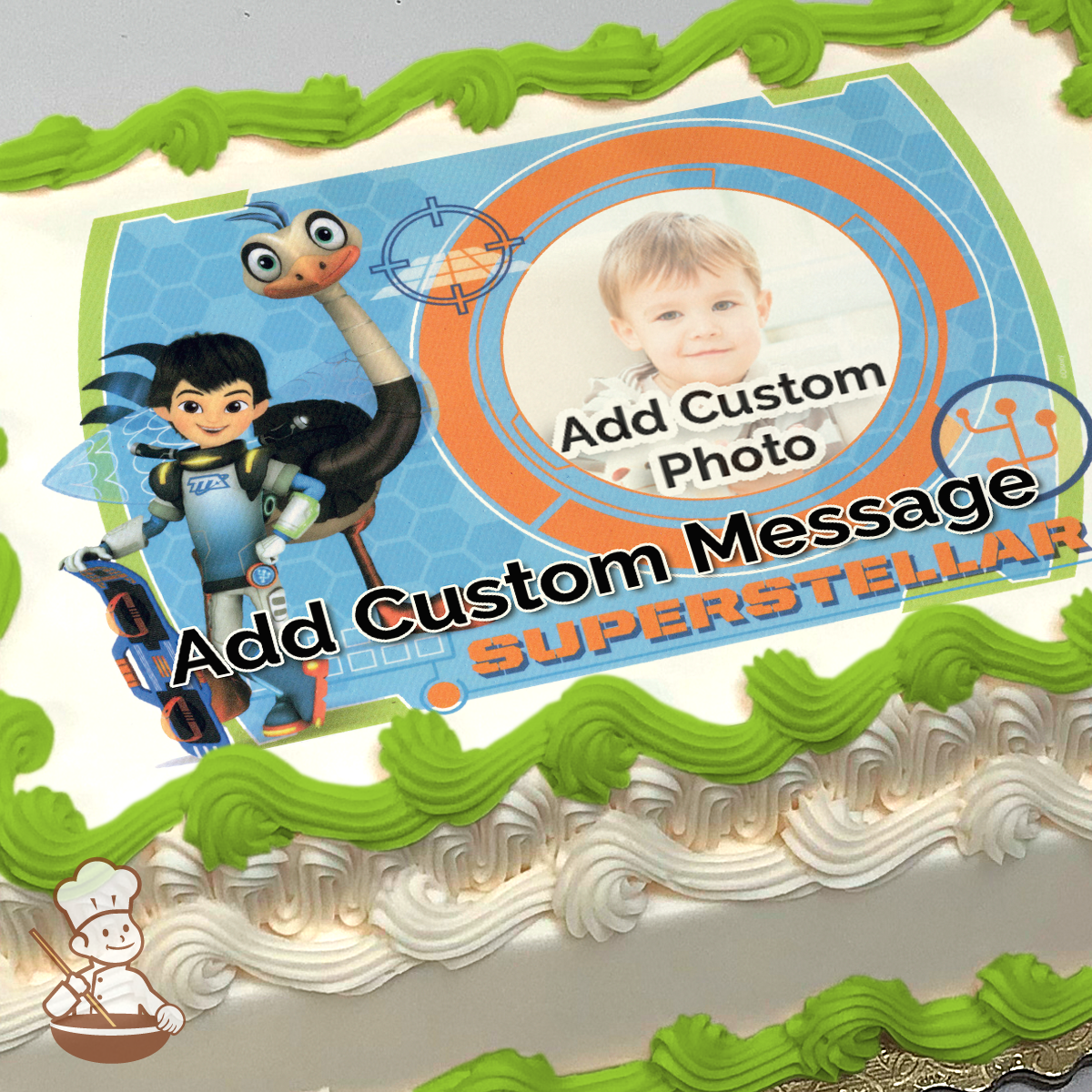 Miles From Tomorrowland Superstellar Custom Photo Cake