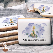 Load image into Gallery viewer, Disney Fairies I Believe in Fairies Custom Message Cookies (Rectangle)