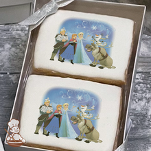 Load image into Gallery viewer, Frozen Northern Lights Cookie Gift Box (Rectangle)