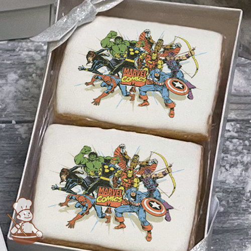 MARVEL Comics Originals Unite Cookie Gift Box (Rectangle)