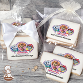 PAW Patrol Skye Everest and Marshall Custom Message Cookies (Rectangle)