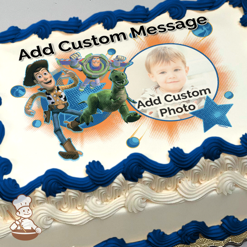 Toy Story Look Out Custom Photo Cake