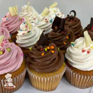 Strawberry Buttercream Cupcakes