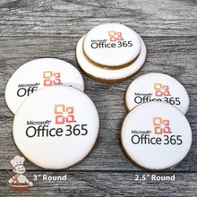 Load image into Gallery viewer, Round Custom Logo Cookies