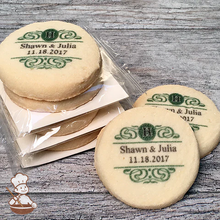 Load image into Gallery viewer, Round Custom Unfrosted Logo Cookies